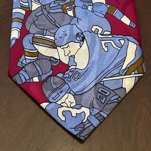 Vintage Concord Burgundy Hand Made 100% Polyester Men’s Neck Tie Made In Korea